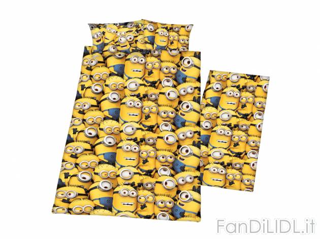Parure copripiumino singolo &quot;Minions&quot; , prezzo 17.99 &#8364; ...