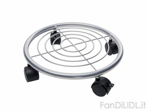 Portavaso con rotelle , prezzo 3,99 &#8364; per Alla confezione 
- Max portata: ...