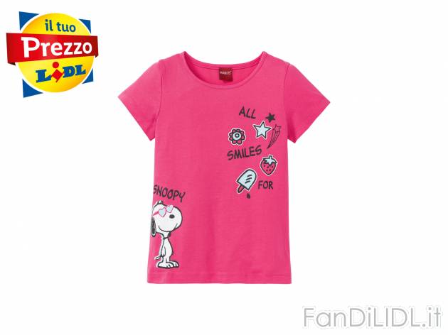 Pigiama corto da bambina Snoopy, My Little Pony, Spirit Oeko-tex, prezzo 5.99 € ...