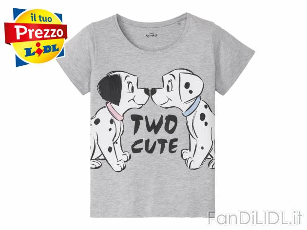 Pigiama corto da donna La carica dei 101, Minnie Mouse, Bugs Bunny Oeko-tex, prezzo ...