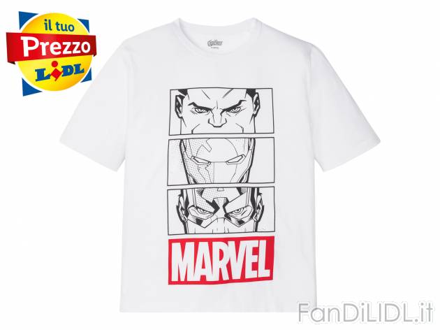 Pigiama corto da uomo Marvel, Minions, The Simpsons Oeko-tex, prezzo 9.99 € 
Misure: ...