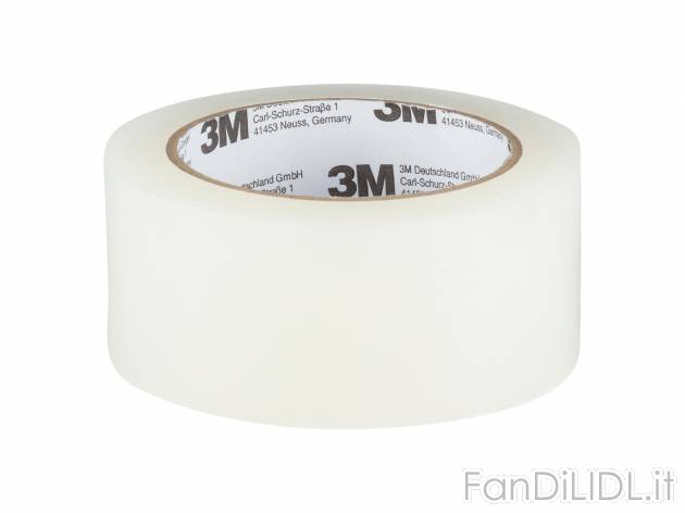 Nastro adesivo 3m, prezzo 2.49 &#8364;  
-  48 mm x 20 m
Caratteristiche