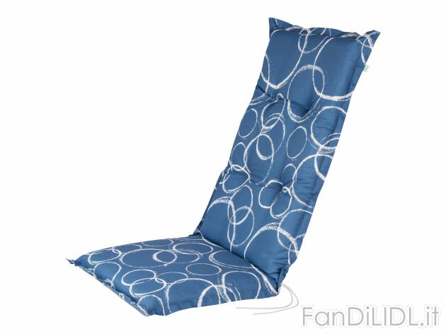 Cuscino per sedia sdraio Florabest, prezzo 11.99 &#8364; 
50 x 120 cm 
- Nastro ...