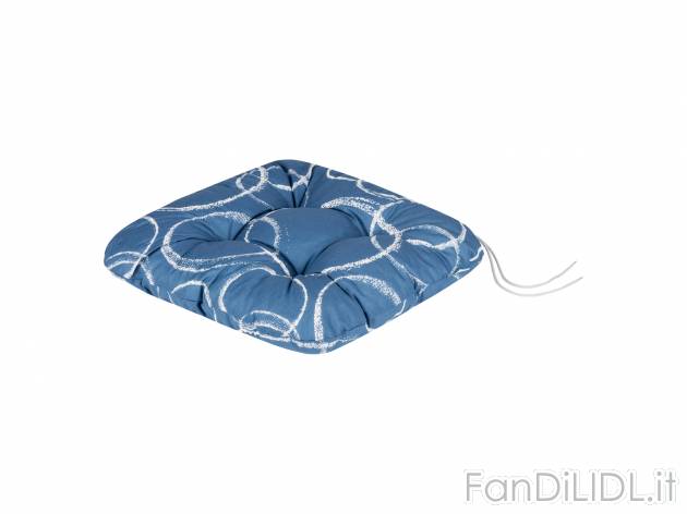 Cuscino per sedia Florabest, prezzo 6.99 &#8364; 
2 pezzi - 40 x 40 cm 
- Con ...