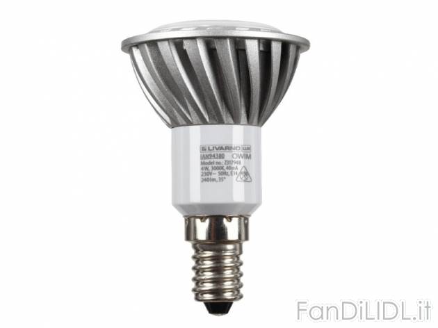 Lampadina a LED candela o riflettore Livarno Lux, prezzo 5,99 &#8364; per Alla ...