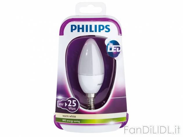 Lampadina a LED , prezzo 6,99 &#8364; per Alla confezione 
- Modello da 4W ...