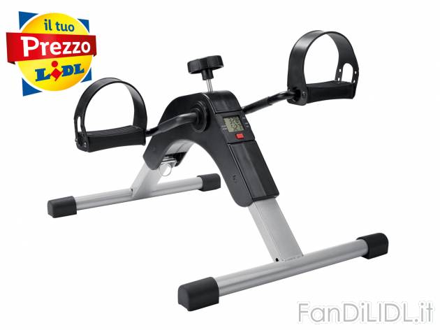 Pedaliera per gambe e braccia Crivit, prezzo 19.99 € 
- Diverse intensità di ...