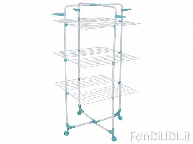 Stendibiancheria a torre AquaPur, prezzo 19.99 &#8364; 
- 3 piani richiudibili ...