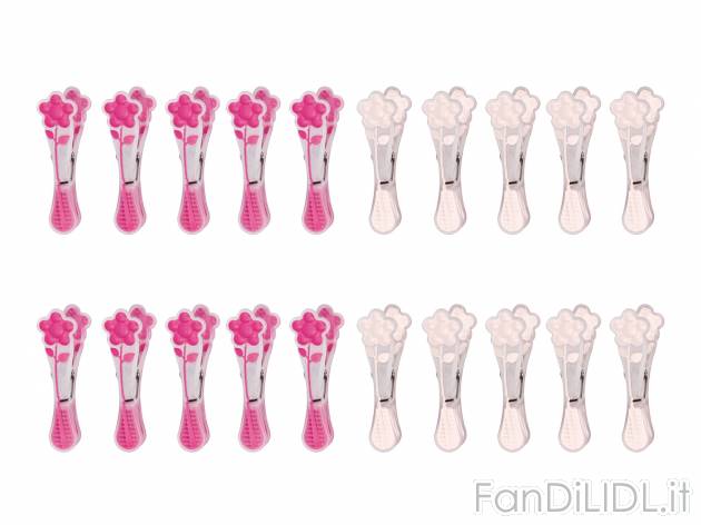 Set mollette AquaPur, prezzo 2.99 &#8364;  
20 pezzi
Caratteristiche
