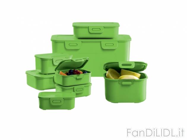 Set portavivande Ernesto, prezzo 4,99 &#8364; per Al set 
- Con pratica chiusura ...