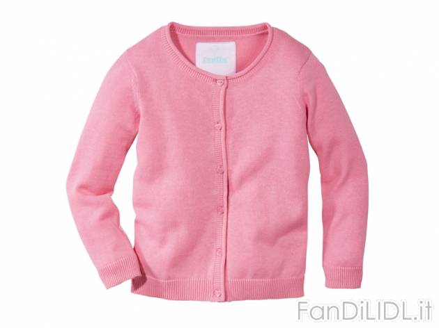 Cardigan da bambina Lupilu, prezzo 6,99 &#8364; per Alla confezione 
- In puro ...