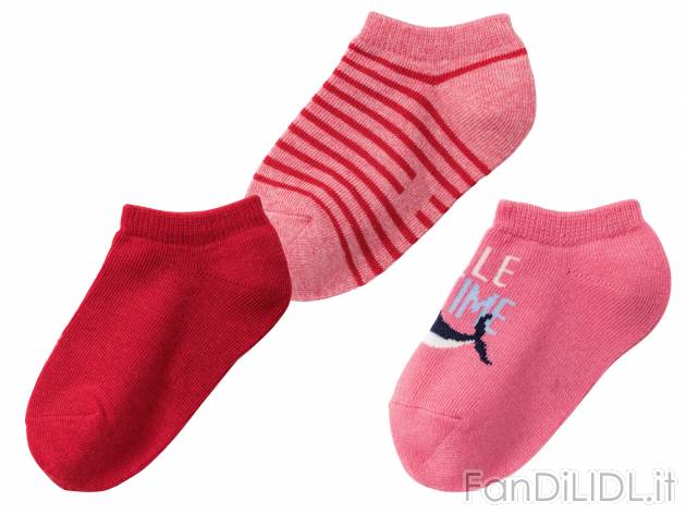 Calzini da bambina Lupilu, prezzo 1.99 &#8364; 
3 paia - Misure: 19-30
Taglie ...