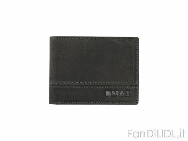 Portafoglio DMAX Dmax, prezzo 9.99 &#8364;  
In cuoio
Caratteristiche