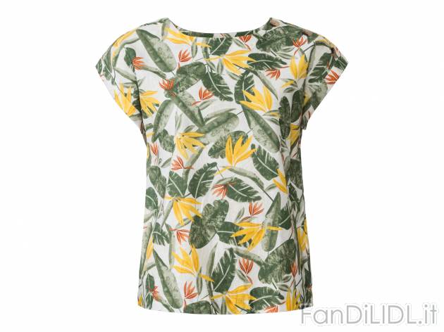 Camicetta in lino da donna Esmara, prezzo 7.99 &#8364; 
Misure: 38-48
Taglie ...