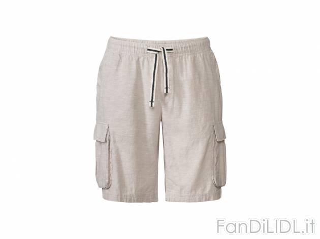 Bermuda in lino da uomo Livergy, prezzo 9.99 &#8364; 
Misure: 48-58
Taglie disponibili

Caratteristiche

- ...