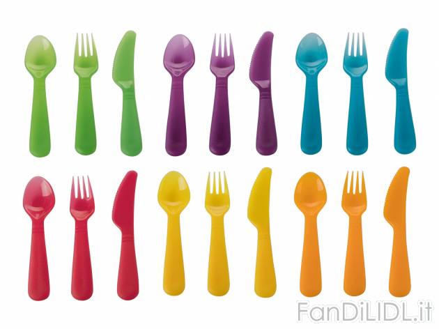 Posate, bicchieri, piatti o ciotole di plastica Ernesto, prezzo 2.49 &#8364; ...