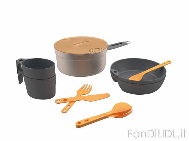 Set da cucina per pic-nic Crivit, prezzo 12.99 &#8364; 
- Adatto a tutti i piani ...