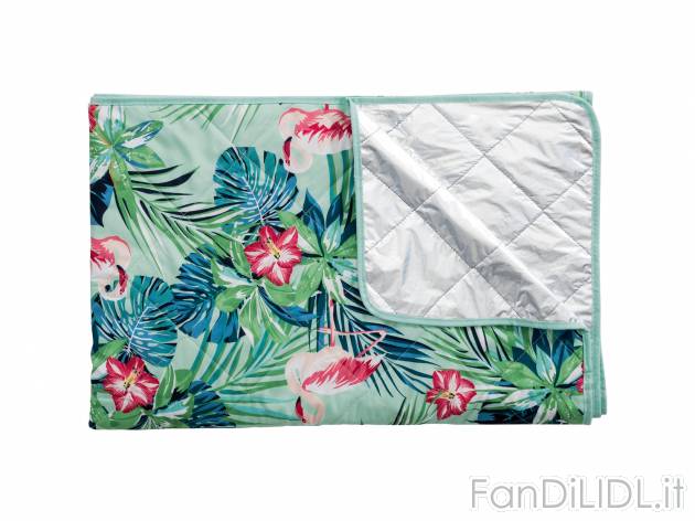 Coperta per pic-nic Crivit, prezzo 4.99 &#8364; 
127 x 168 cm 
- Lato inferiore ...