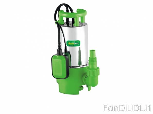 Pompa ad immersione per acque scure Florabest, prezzo 49,99 &#8364; per Alla ...