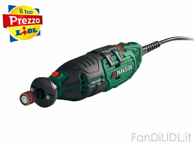 Levigatrice a penna multifunzione Parkside PFBS 150 B2, prezzo 19.99 € 
- Alberino ...