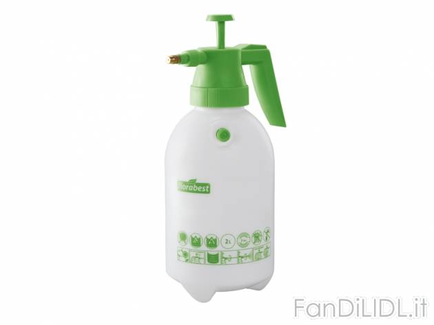 Spruzzatore manuale a pressione 2 l Florabest, prezzo 3,99 &#8364; per Alla ...