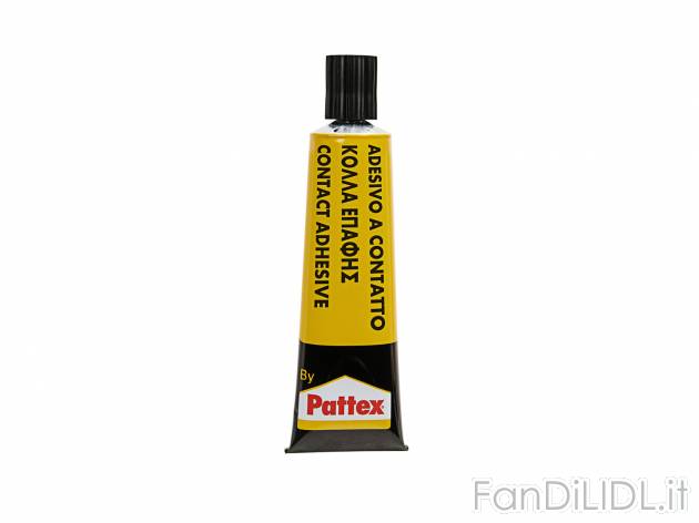 Adesivo a contatto, colla per legno o per montaggio Pattex, prezzo 1.99 € 

Caratteristiche ...