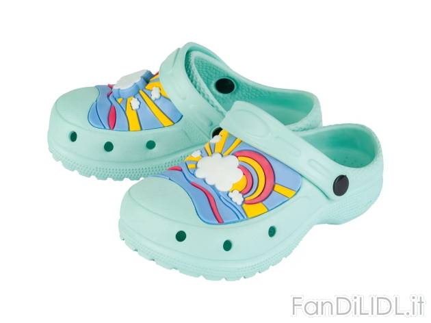 Clogs lampeggianti per bambini , prezzo 8.99 EUR