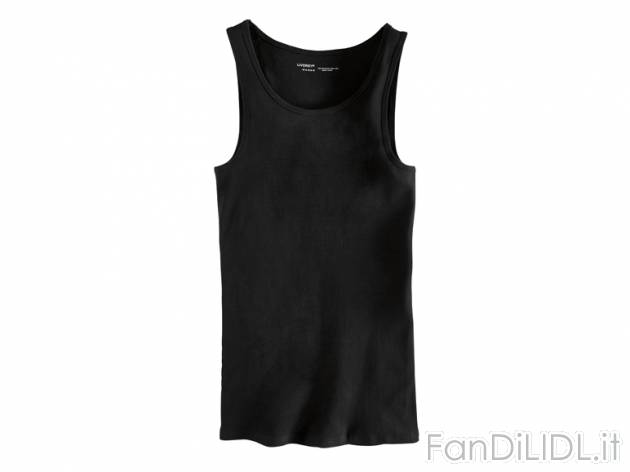 Canotta da uomo Livergy, prezzo 3,99 &#8364; per , Alla confezione EUR. 
- Misure: ...