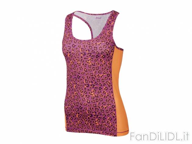 Canotta sportiva da donna , prezzo 4,99 &#8364; per Alla confezione 
- Elementi ...