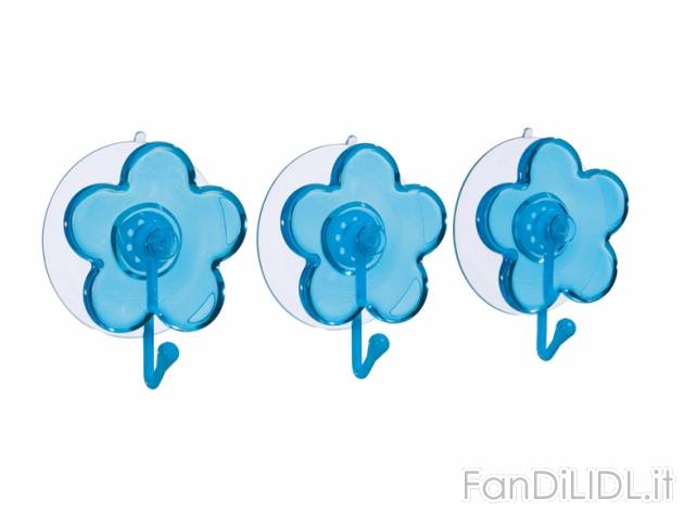Ganci adesivi per bagno Miomare, prezzo 2,99 &#8364; per Alla confezione 
- ...