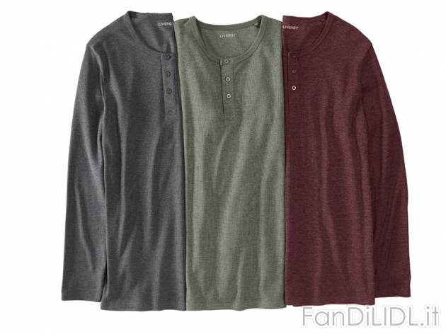 Maglia da uomo Livergy, prezzo 5,99 € per Alla confezione 
-      Misure: M-XXL