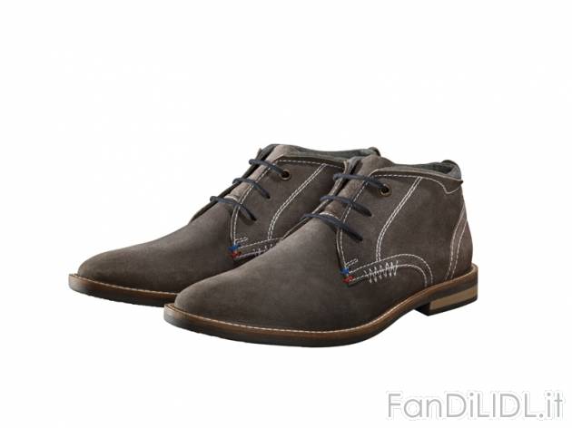 Scarpe da uomo scamosciate Livergy, prezzo 19,99 &#8364; per Al paio 
- Misure: ...