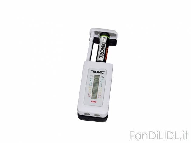 Tester digitale per batterie Tronic, prezzo 4,99 &#8364; per Alla confezione ...