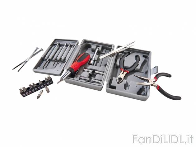 Set utensili per meccanica di precisione Powerfix, prezzo 6,99 &#8364; per Al ...