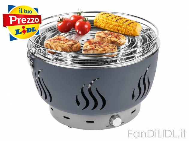 Barbecue ventilato da tavolo 3-anni-di-garanzia, prezzo 49.00 € 
- Intensità ...