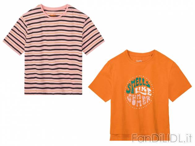 T-shirt da bambina , prezzo 6.99 EUR 
T-shirt da bambina 2 pezzi - Misure: 2-10 ...