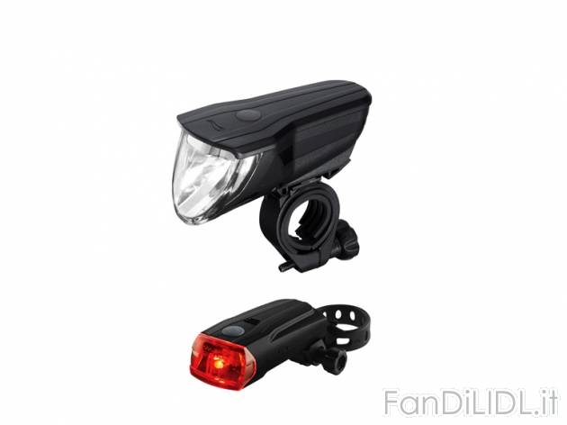 Set fari LED per bici , prezzo 12,99 &#8364; per Al set 
- Adatto per tutti ...