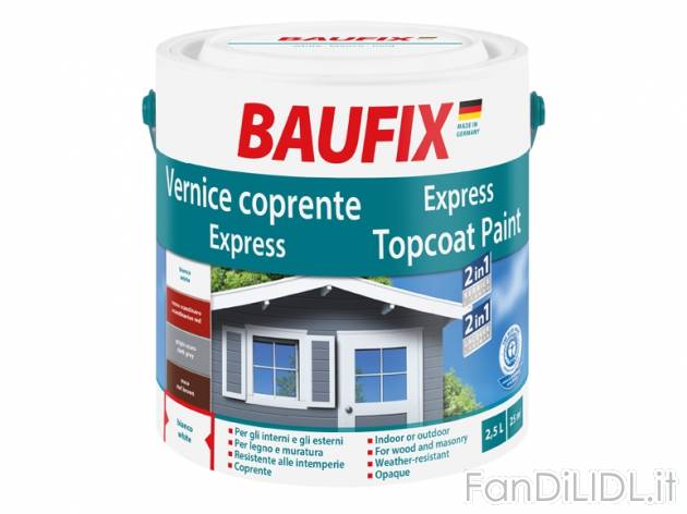 Pittura coprente , prezzo 12,99 &#8364; per Alla confezione 
- Per interni ...