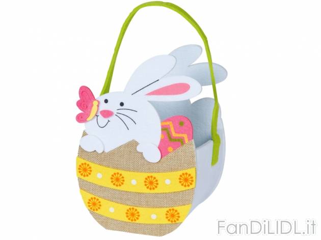 Cestino decorativo in feltro Melinera, prezzo 2,99 &#8364; per Alla confezione ...