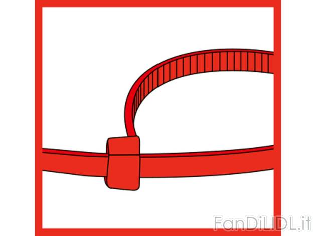 Set fascette fermacavo , prezzo 2.99 EUR 
Set fascette fermacavo 50 pezzi 
- Dimensioni:&nbsp;350 ...