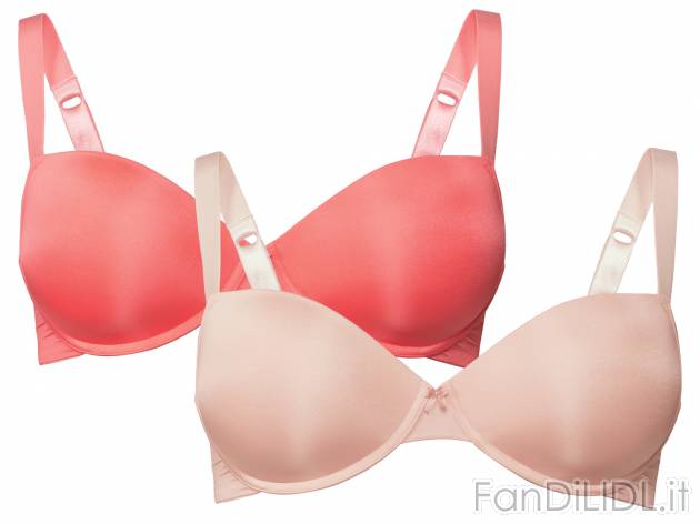 Reggiseno conformato Esmara Lingerie, prezzo 7.99 € 
2 pezzi - Misure: 5C-6D
Taglie ...