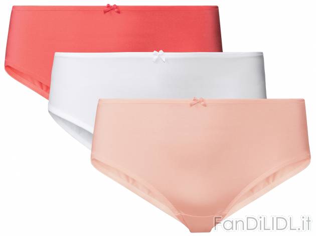 Slip conformato da donna Esmara Lingerie, prezzo 5.99 € 
3 pezzi - Misure: XL-3XL
Taglie ...