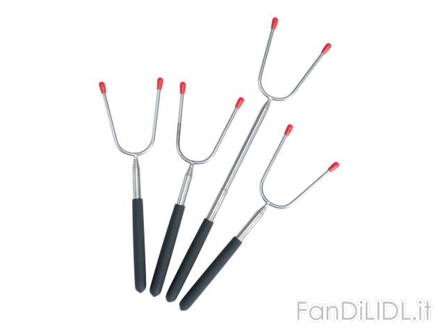 Set spiedini telescopici per barbecue , prezzo 12,99 EUR 
Set spiedini telescopici ...