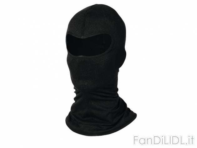 Passamontagna sottocasco da motociclista Crivit Sports, prezzo 4,99 &#8364; ...