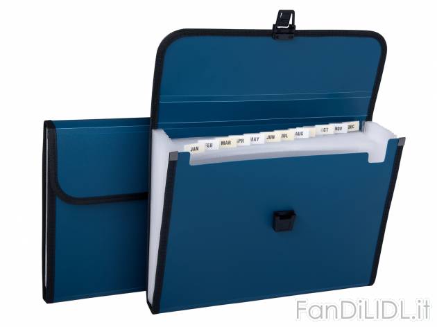 Cartella portadocumenti United Office, prezzo 4.99 € 
2 pezzi 
- 13 scomparti ...