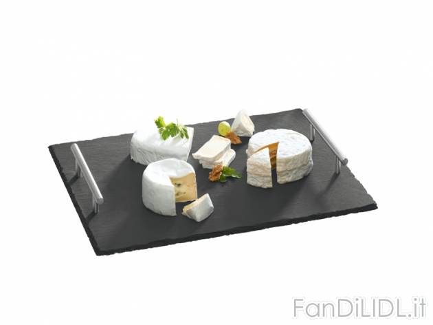Vassoio o sottopiatti in ardesia Ernesto, prezzo 9,99 &#8364; per Alla confezione ...