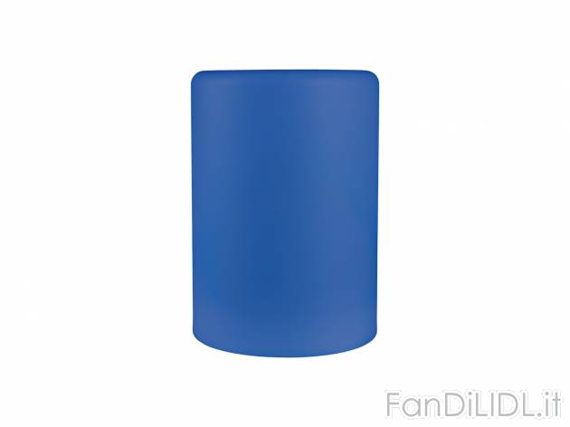 Lampada LED a energia solare Livarno Lux, prezzo 29.99 &#8364; 
- Sequenza cromatica ...