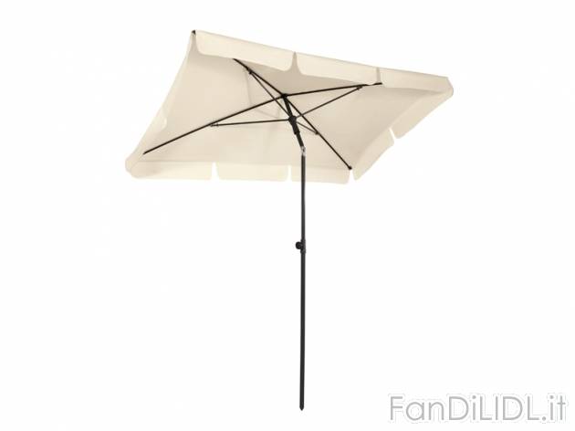 Ombrellone 200x125 cm Florabest, prezzo 22,99 &#8364; per Alla confezione 
- ...