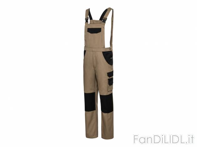 Salopette da lavoro per uomo Powerfix, prezzo 14.99 € 
Misure: 46-56
Taglie ...