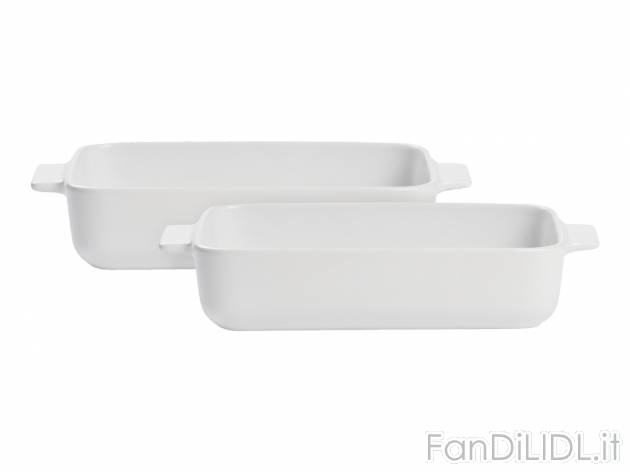 Pirofila Ernesto, prezzo 6.99 &#8364; 
1 o 2 pezzi 
- Termoresistente fino a ...